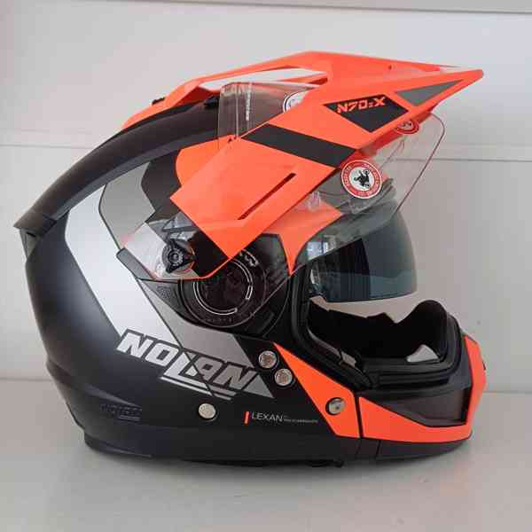 Moto přilba Nolan N70-2 X Decorio N-Com 3v1 - foto 4