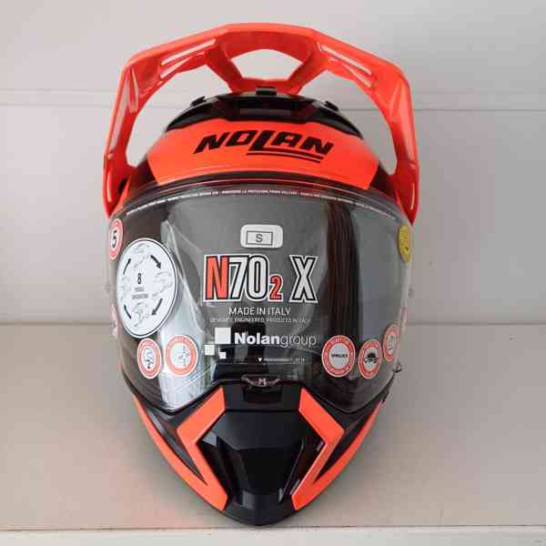 Moto přilba Nolan N70-2 X Decorio N-Com 3v1 - foto 3