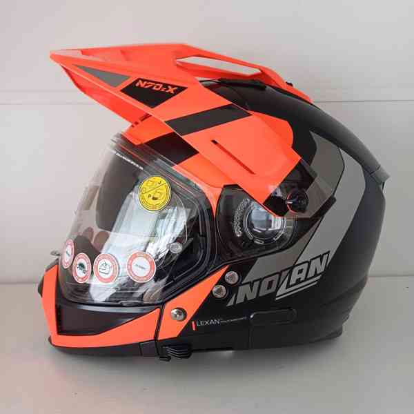 Moto přilba Nolan N70-2 X Decorio N-Com 3v1 - foto 2