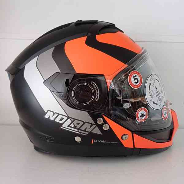 Moto přilba Nolan N70-2 X Decorio N-Com 3v1 - foto 13