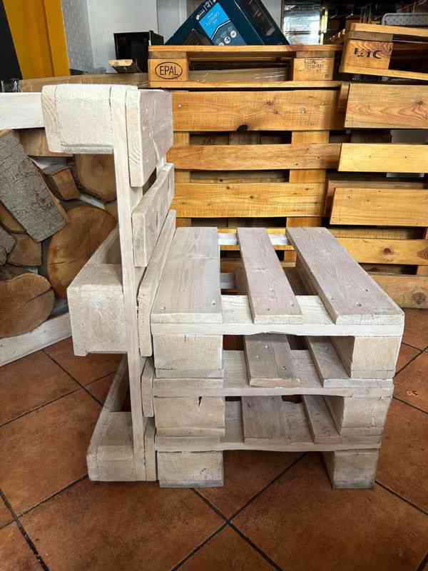 Židle z palet dřevěný - foto 3