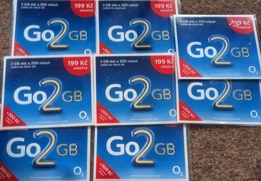 5G SIM karty O2 DATAMANIA - Různé tarify/před nabité  - foto 4