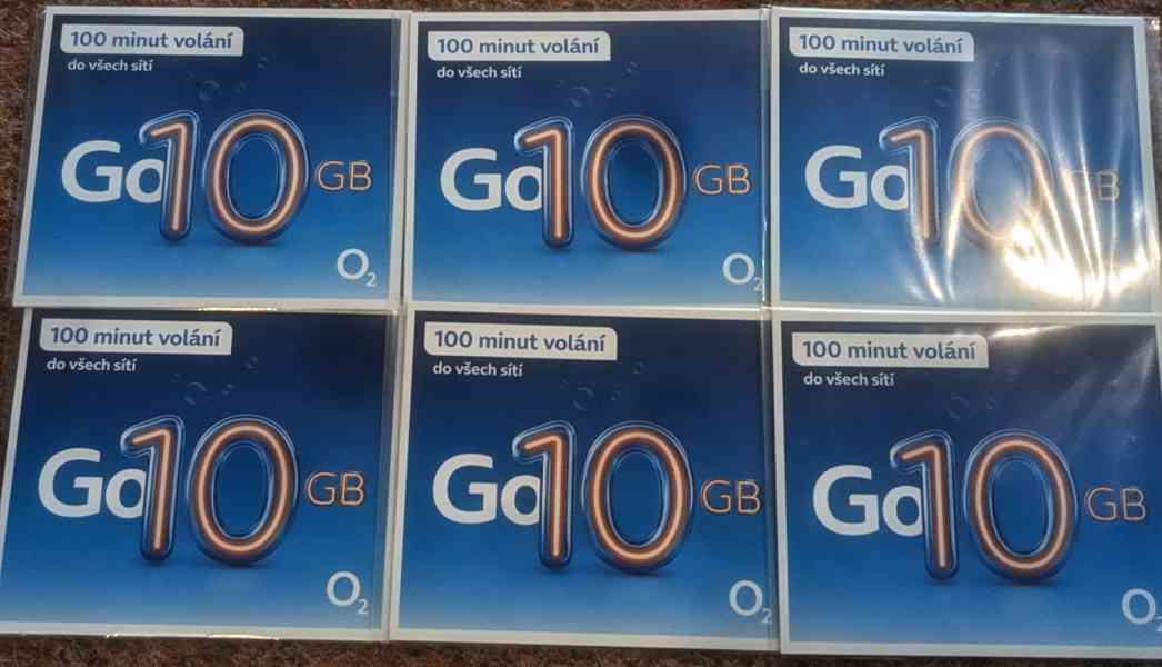 5G SIM karty O2 DATAMANIA - Různé tarify/před nabité  - foto 3