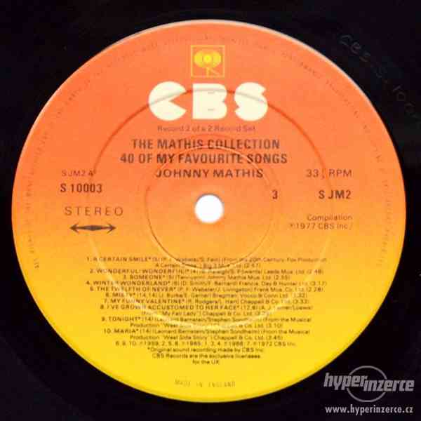 JOHNNY MATHIS - THE MATHIS COLLECTION (2LP) - foto 10