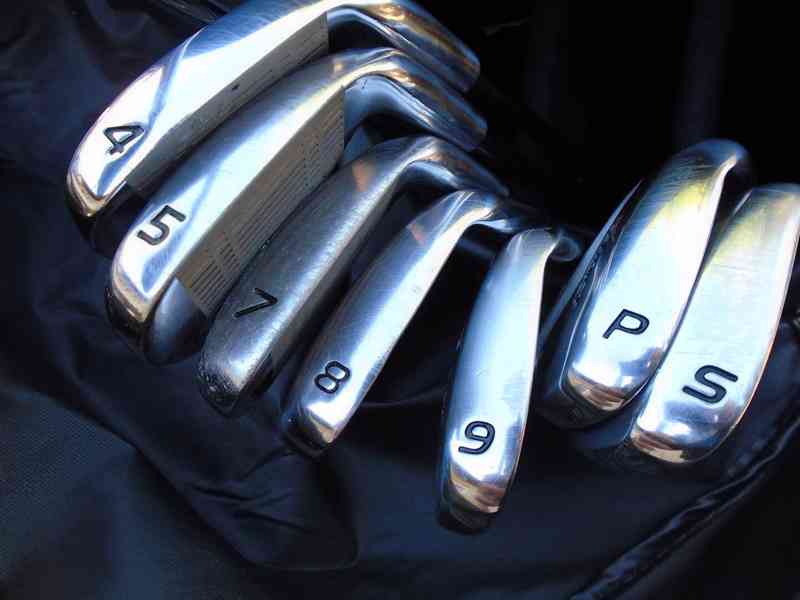 Golfový set sada hole pro leváka Verdict 8 ks málo hrané+vak - foto 4