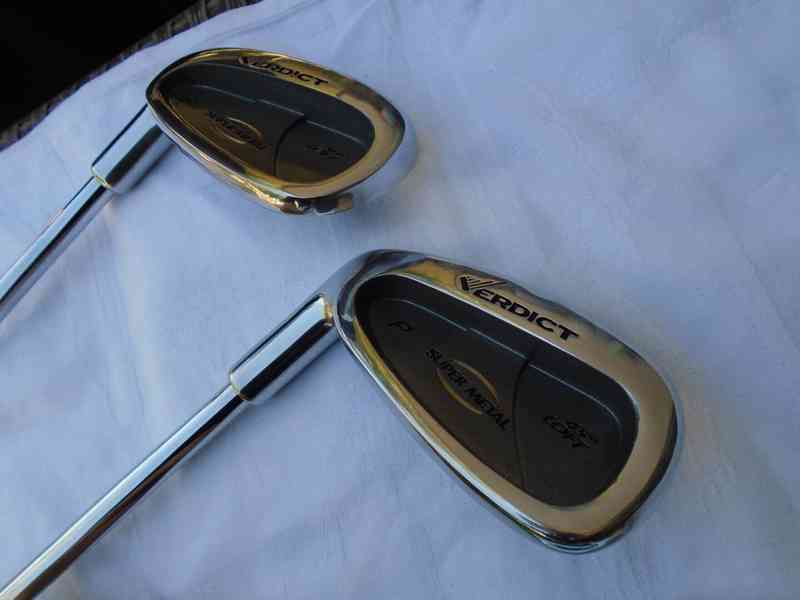 Golfový set sada hole pro leváka Verdict 8 ks málo hrané+vak - foto 15