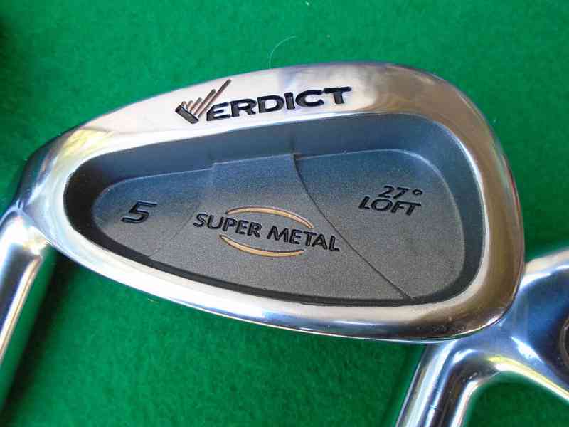 Golfový set sada hole pro leváka Verdict 8 ks málo hrané+vak - foto 18