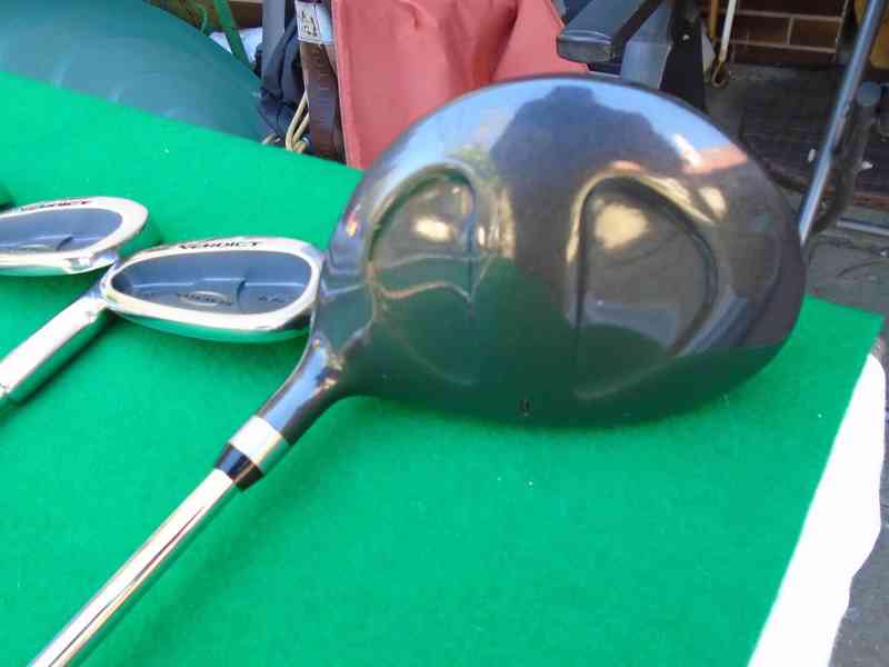 Golfový set sada hole pro leváka Verdict 8 ks málo hrané+vak - foto 11