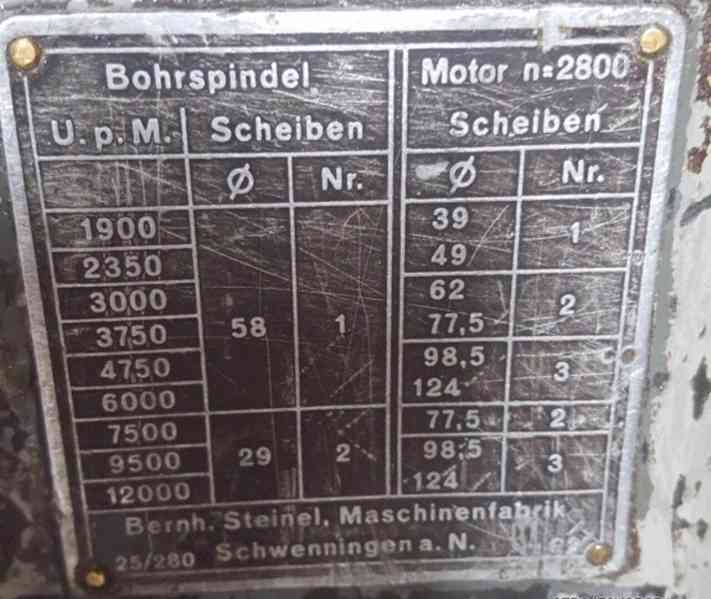 Elektrická stolní vrtačka řadová (10036.)   - foto 5