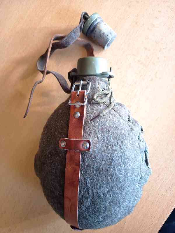 Vojenská polní láhev Čutora ČSLA 70 léta  - foto 5