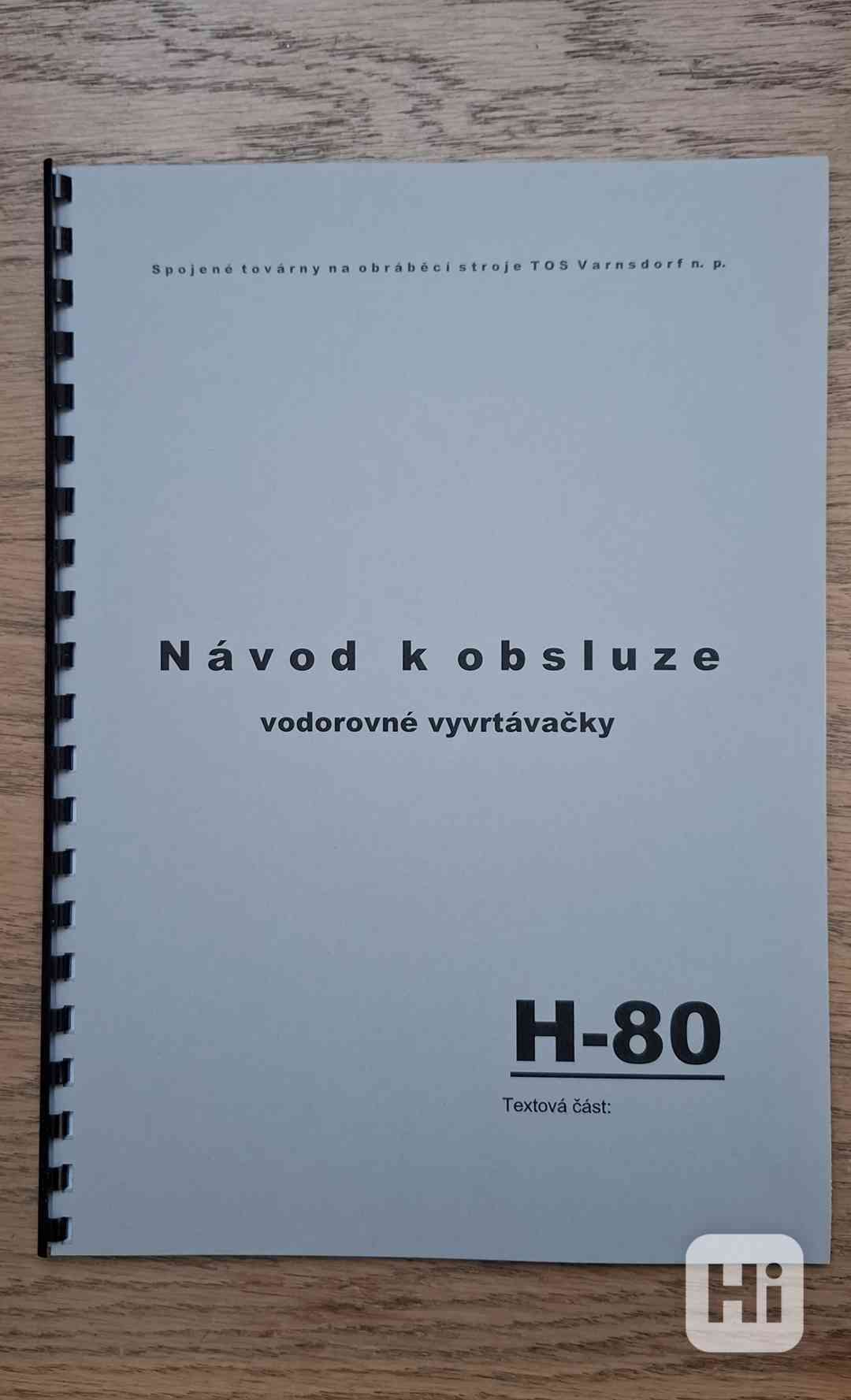Navod vodor. vyvrtávačky H-80 - foto 1