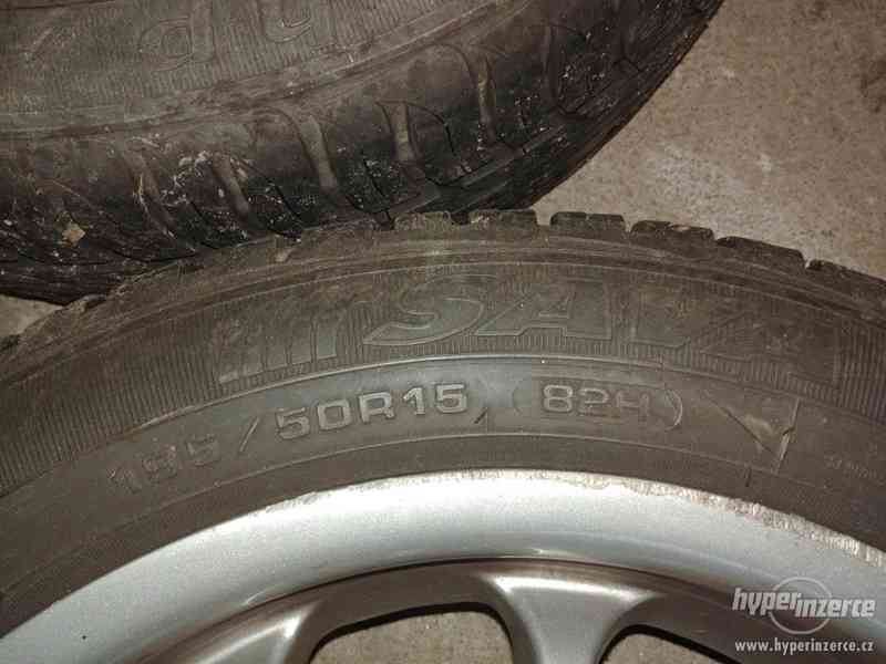 Alu disky + letní pneu 15" - foto 2