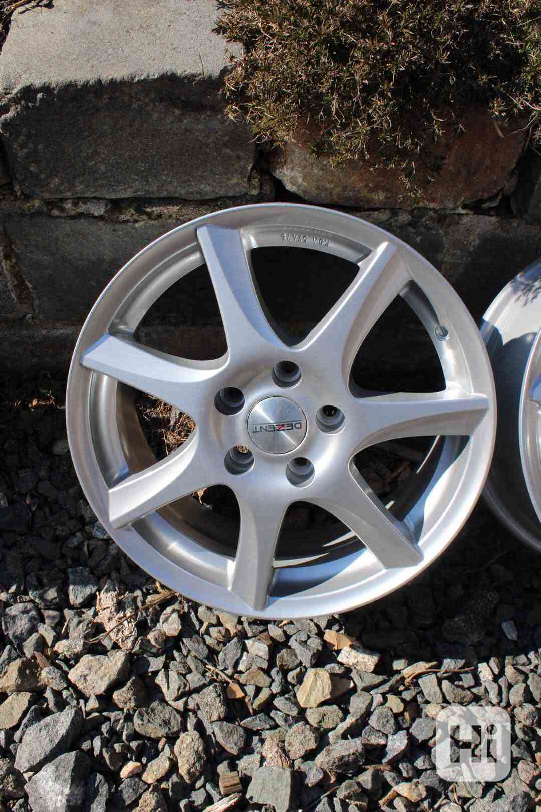 Prodám Alu kola DEZENT TW silver - stříbrné 7x16" 5x108 ET4  - foto 1