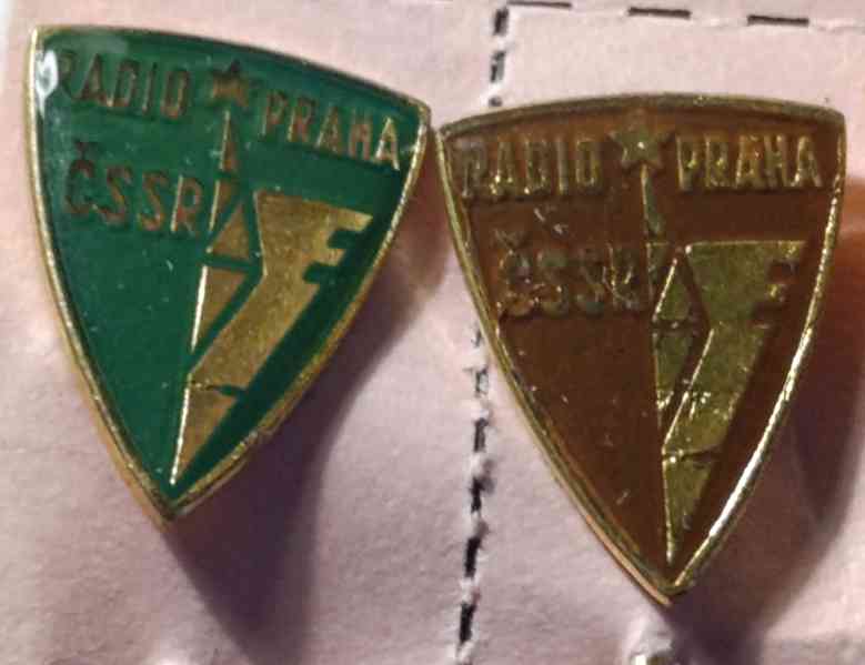 Sada šesti sběratelských odznaků Radio Praha ČSSR  - foto 5
