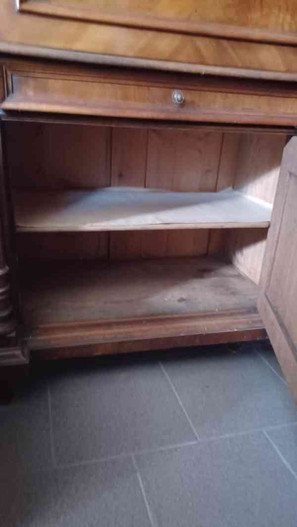 skříňka s dvířky a  zásuvkou, kol.r.1900 - foto 2