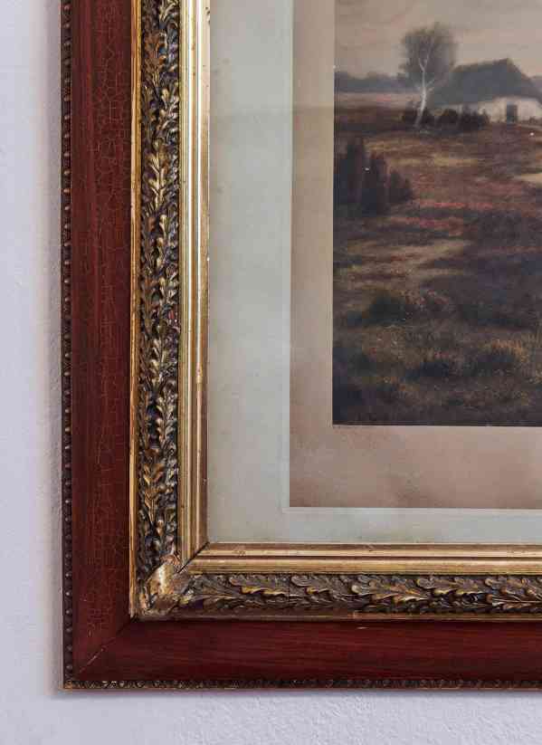 „Mittag in der Heide“ – krajina s břízami od H. Schmidta - foto 11