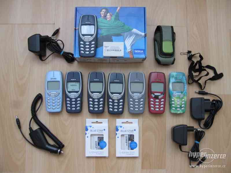 Nokia 3310 - plně funkční telefony z r.2001