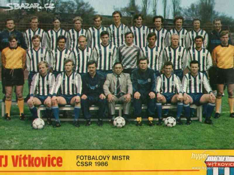 TJ Vítkovice - 1986 - fotbal - foto 1