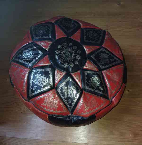 Kožené sedáky Indie a Egypt - foto 3