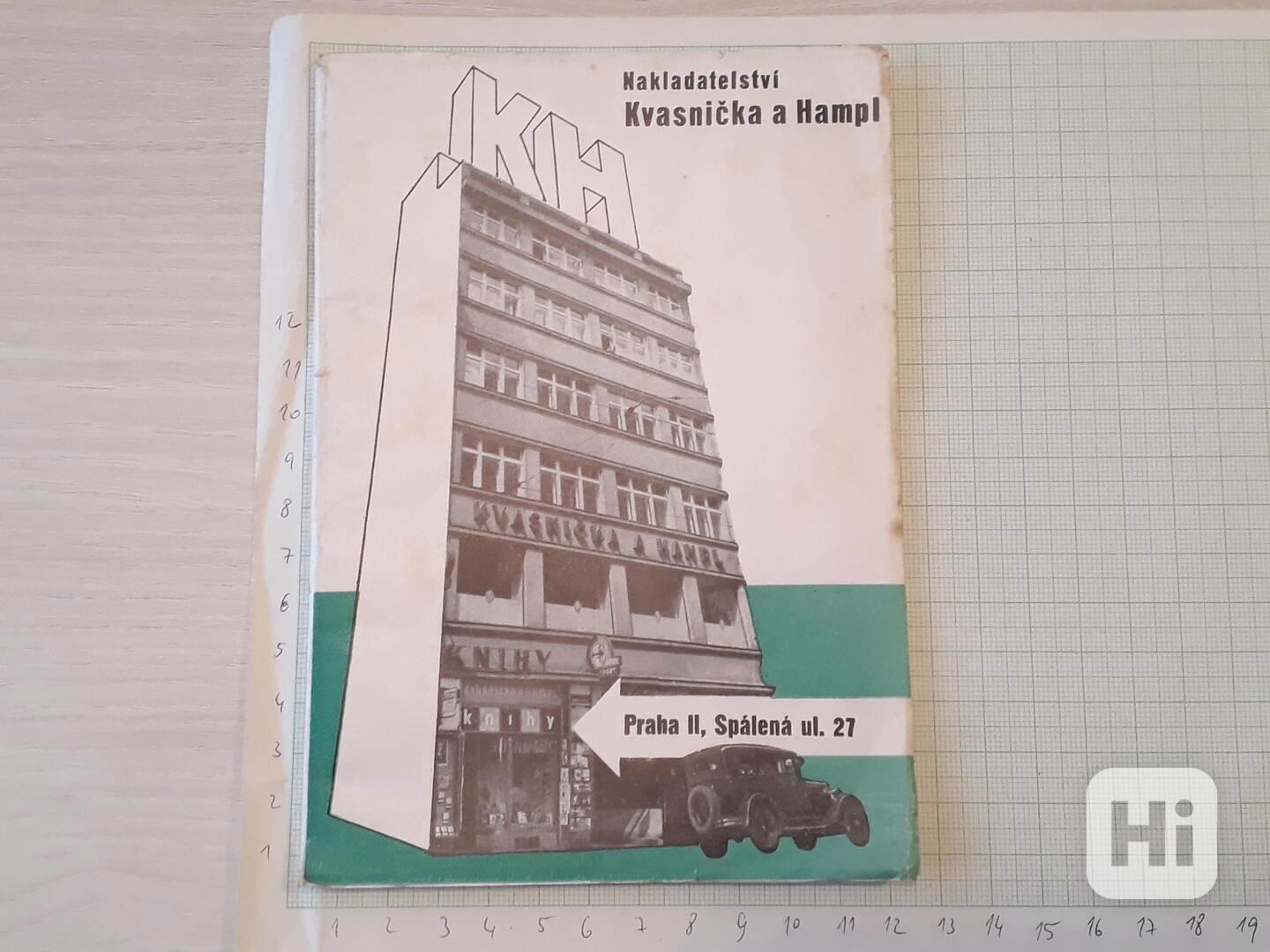  Kvasnička a Hampl - katalog nakladatelství 1931 - foto 1