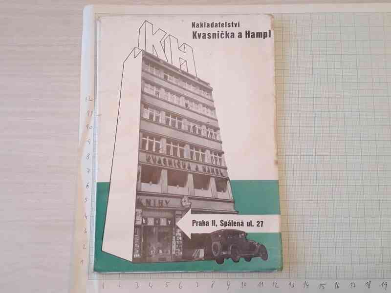  Kvasnička a Hampl - katalog nakladatelství 1931