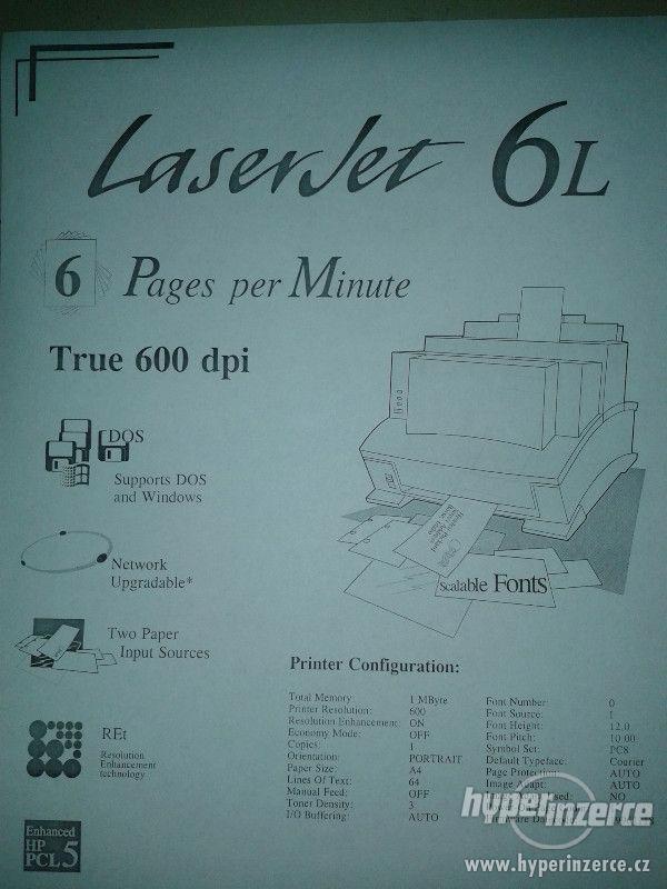 HP Laserjet 6L / novy original toner / zaruka 3M - foto 2