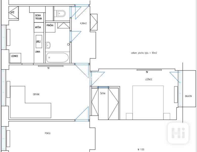 Prodej bytu 3+1/B, 65 m2, Štětí okr. Litoměřice - foto 19