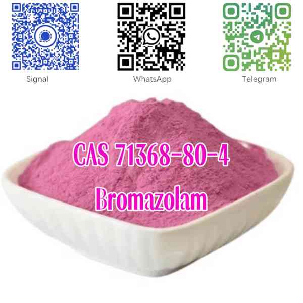 Bromazolam C17H13BrN4 CAS 71368-80-4
