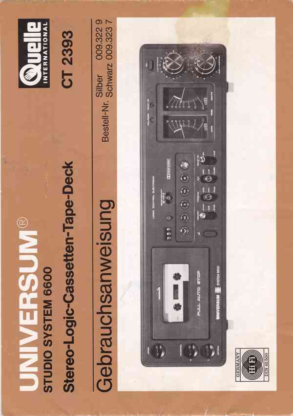 Tapedeck Universum - Nostalgie - foto 5