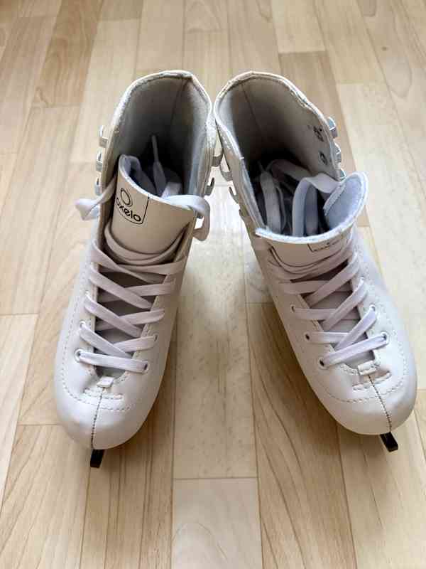 Prodám dětské, dámské zimní brusle OXELO, vel. 35/36  - foto 3