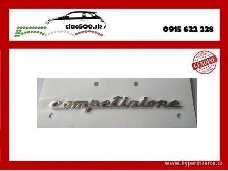 Fiat 500 exkluzívny znak COMPETIZIONE - foto 1