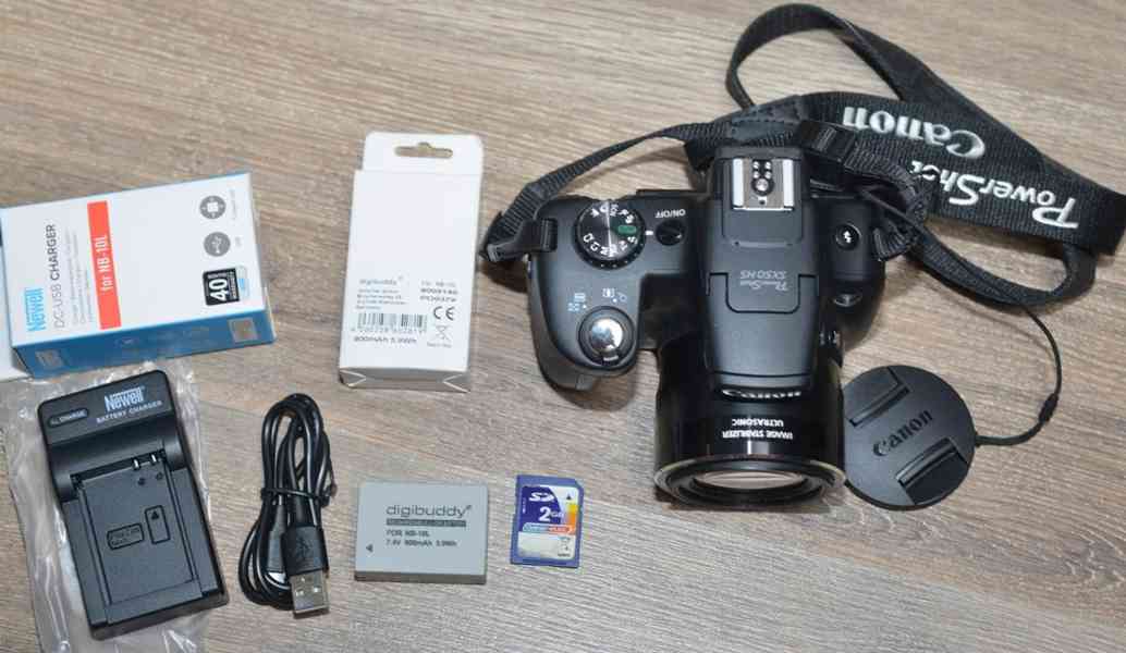Canon PowerShot SX50 HS *50x O.Zoom*full HDV*RAW - foto 3
