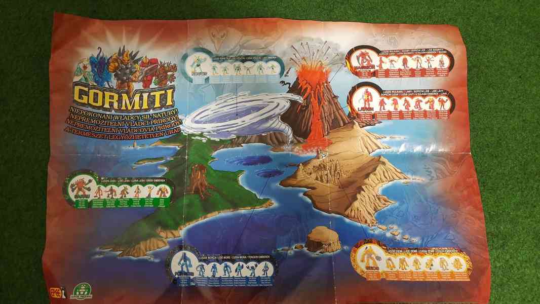 Gormiti - Figurky, karty a mapa - foto 3