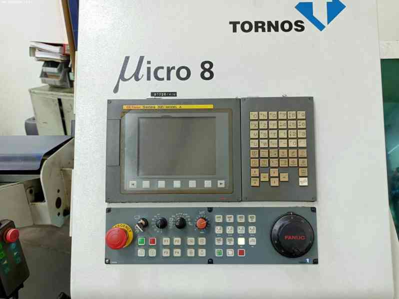 CNC soustružnické centrum TORNOS MICRO-8 - foto 2