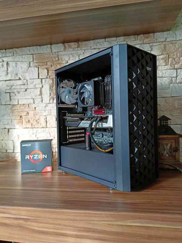 🚀 HERNÍ PC RYZEN 5 5600, 32GB RAM, RX 5700XT NITRO+, SSD 🚀 - foto 2