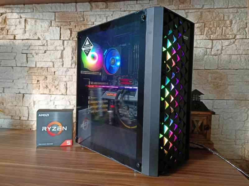 🚀 HERNÍ PC RYZEN 5 5600, 32GB RAM, RX 5700XT NITRO+, SSD 🚀 - foto 6
