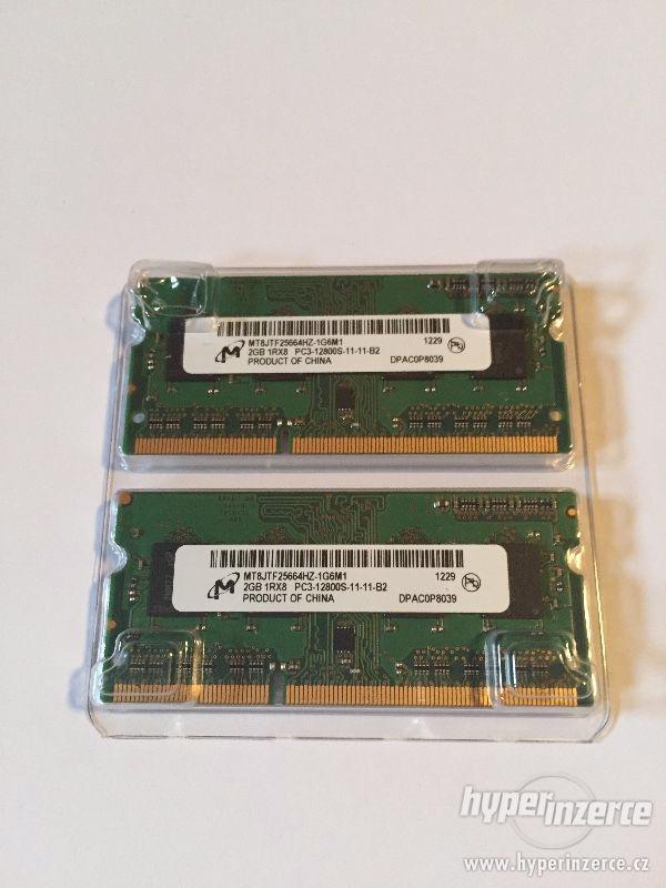 SDRAM DDR3 2x2GB pro Apple Mac - foto 1