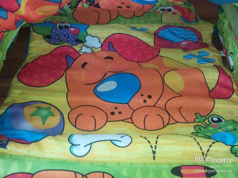 Playgro hrací deka s tunelem: štěňátko - foto 4