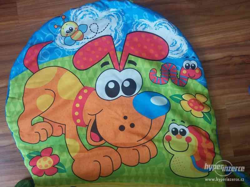 Playgro hrací deka s tunelem: štěňátko - foto 6