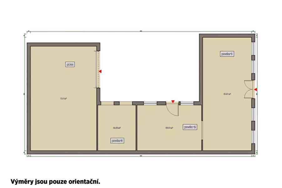 Pronájem skladových prostor s garáží 212m2 v obci Bříství - foto 15