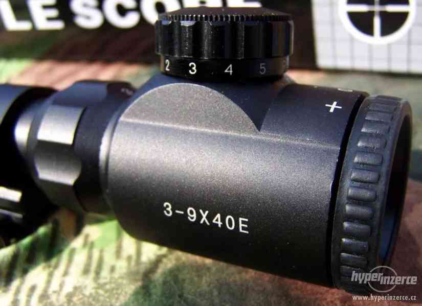 Optika na zbraň - puškohled Riflescope 3-9 x 40EG RG. - foto 2