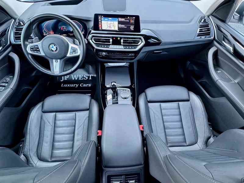 BMW X3 20d LASER, PANO, HUD, 360°, HiFi, kůže, ACC, TOP stav - foto 12