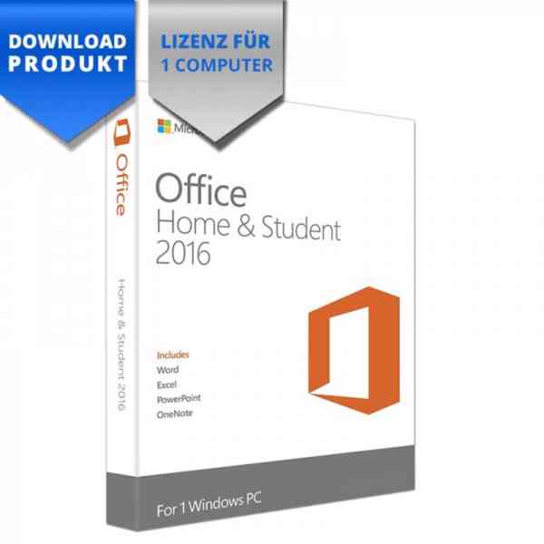 Office 2016 pro domácnosti a studenty 32/64bitová verze - foto 1