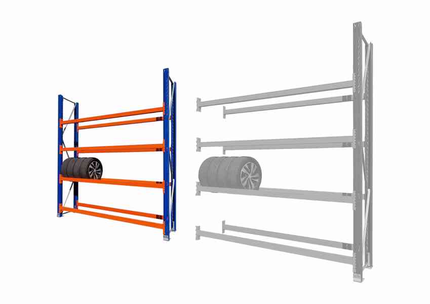 Profesionální Regály Na Pneumatiky ZP Bazar - foto 9