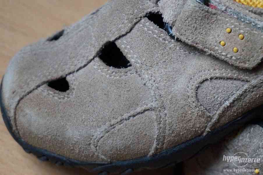Prodám dětské kožené sandály Timberland, - foto 2