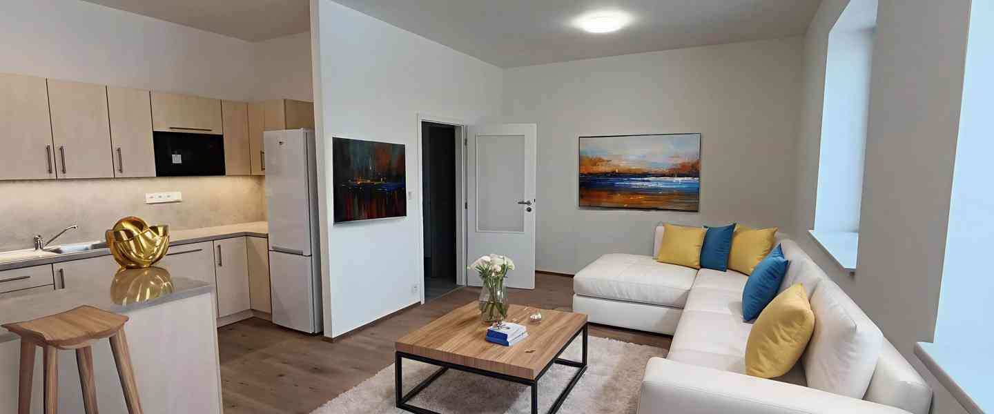 Prodej nového bytu 2+kk se zahrádkou, okr. Znojmo - foto 3