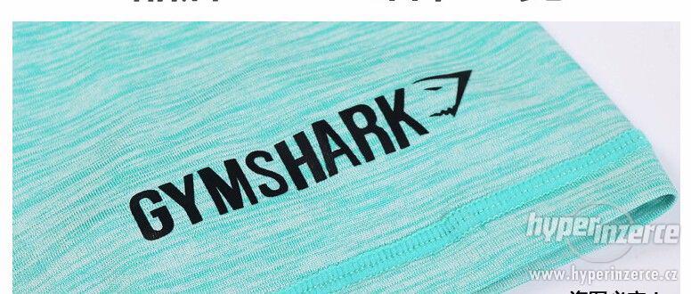 Nové GYM SHARK GYMSHARK Tričko mátově zelené M, L - foto 3