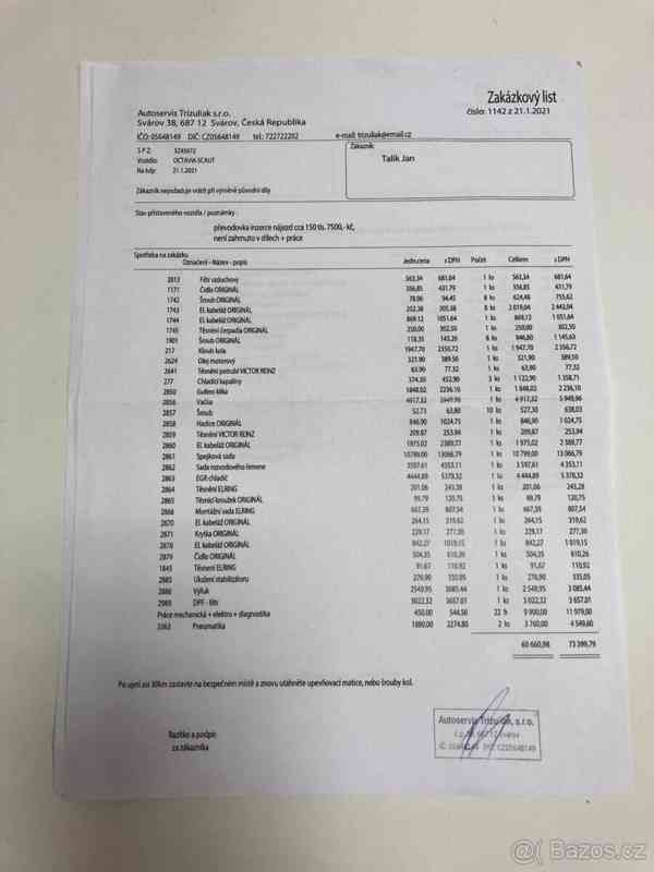 Škoda Octavia 2,0   II scout 4X4 combi tdi - foto 12