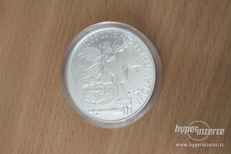 Stříbrná pamětní mince 250.výročí Thám, standard - foto 1