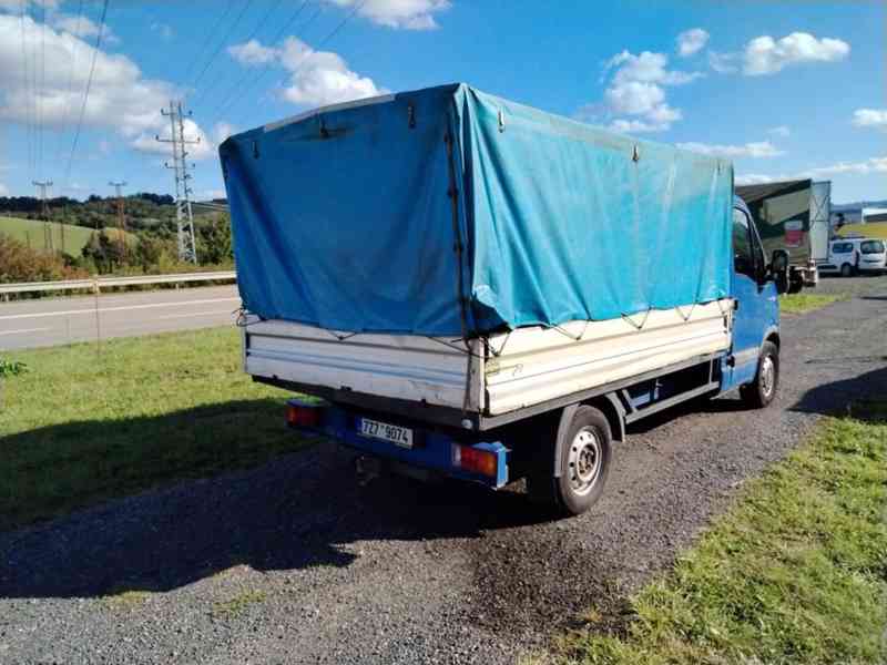 Opel Movano, valník s plachtou - foto 3